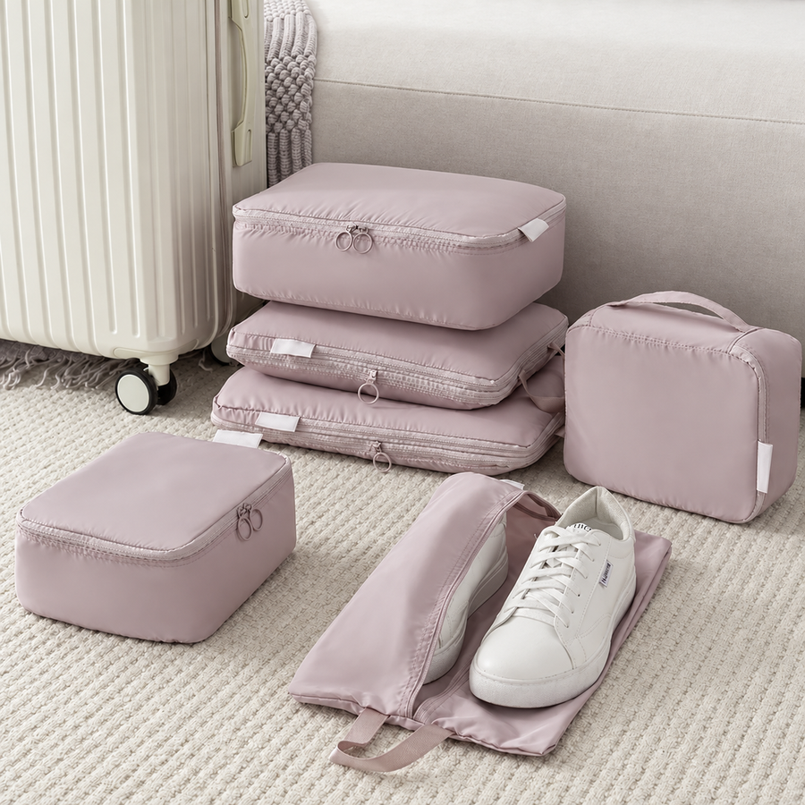 6-Piece Travel Packing Cube Set