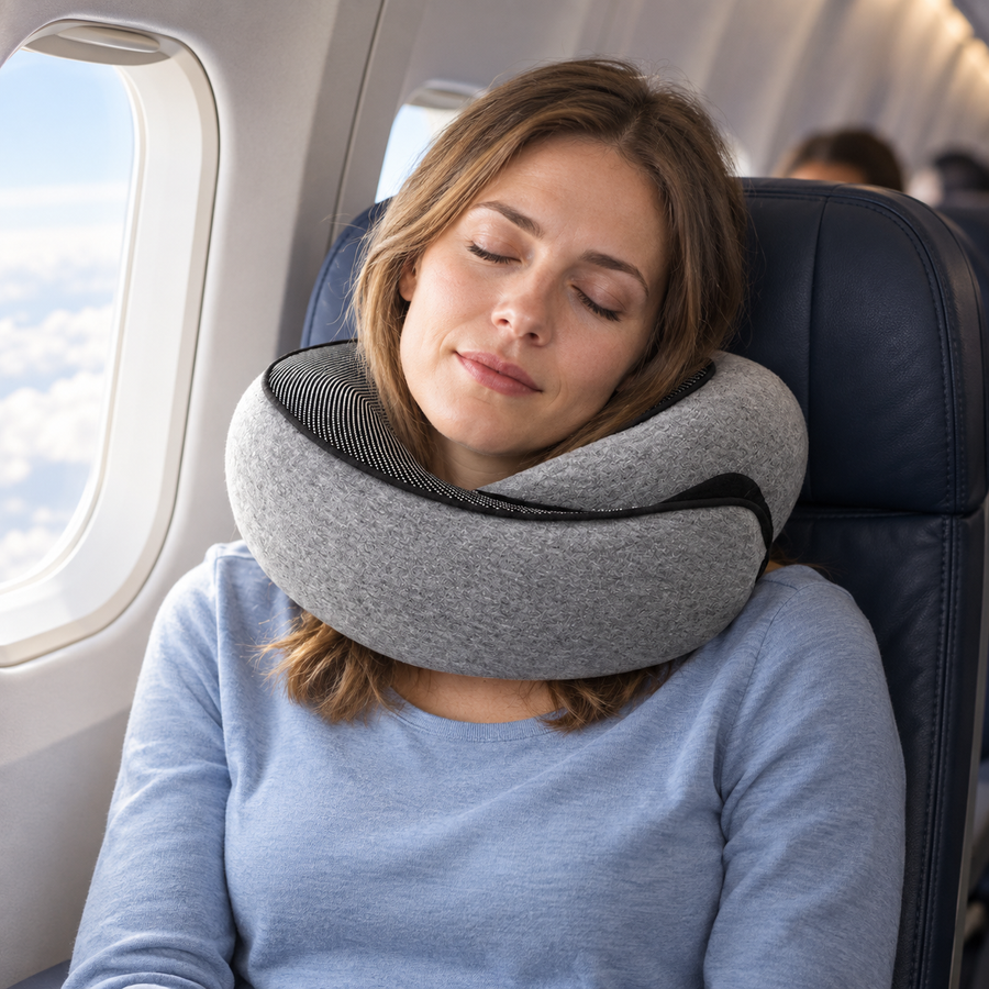 Memory Foam Travel Neck Pillow